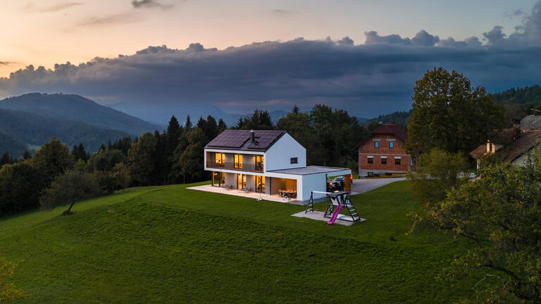 Massivholzhaus