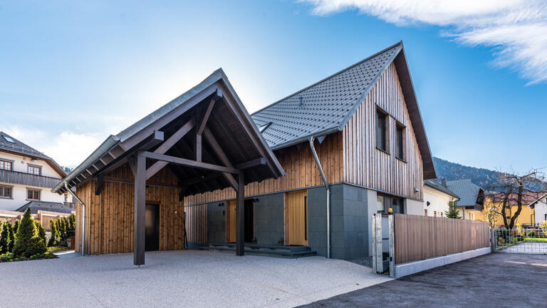 Massivholzhaus