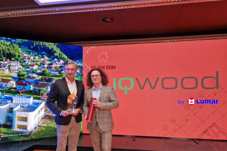 iQwood erhält das Umweltzertifikat "Qualitätszeichen im Bauwesen"