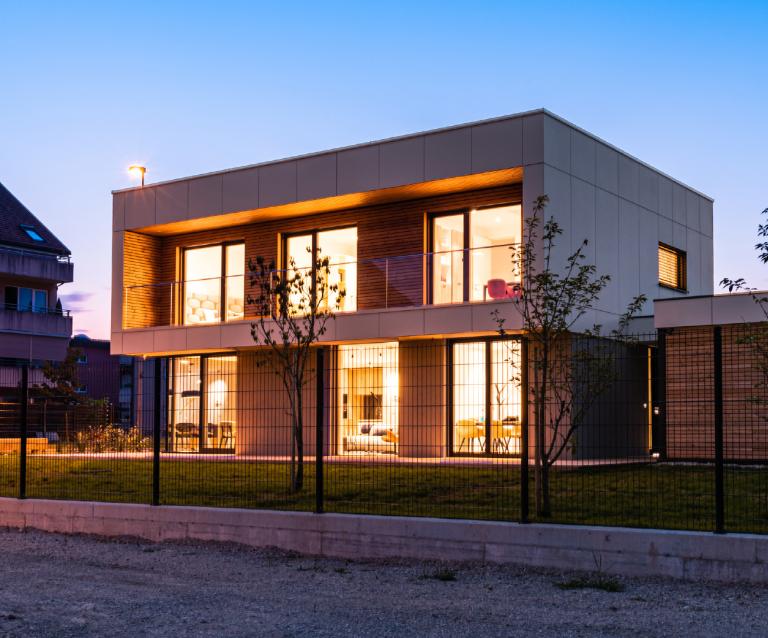 Modell-Aktivhaus Dragomelj