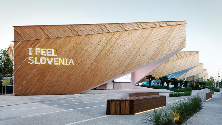 Slowenischer Pavillon für die EXPO Milano 2015