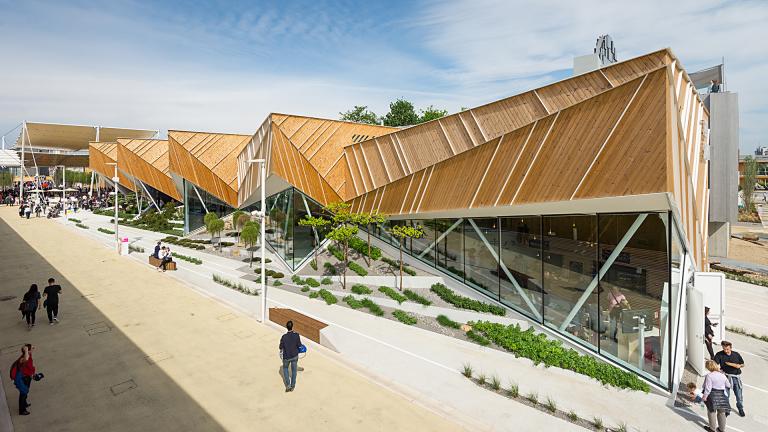 Slowenischer Pavillon für die EXPO Milano 2015