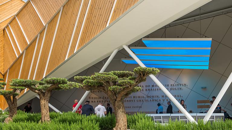 Slowenischer Pavillon für die EXPO Milano 2015